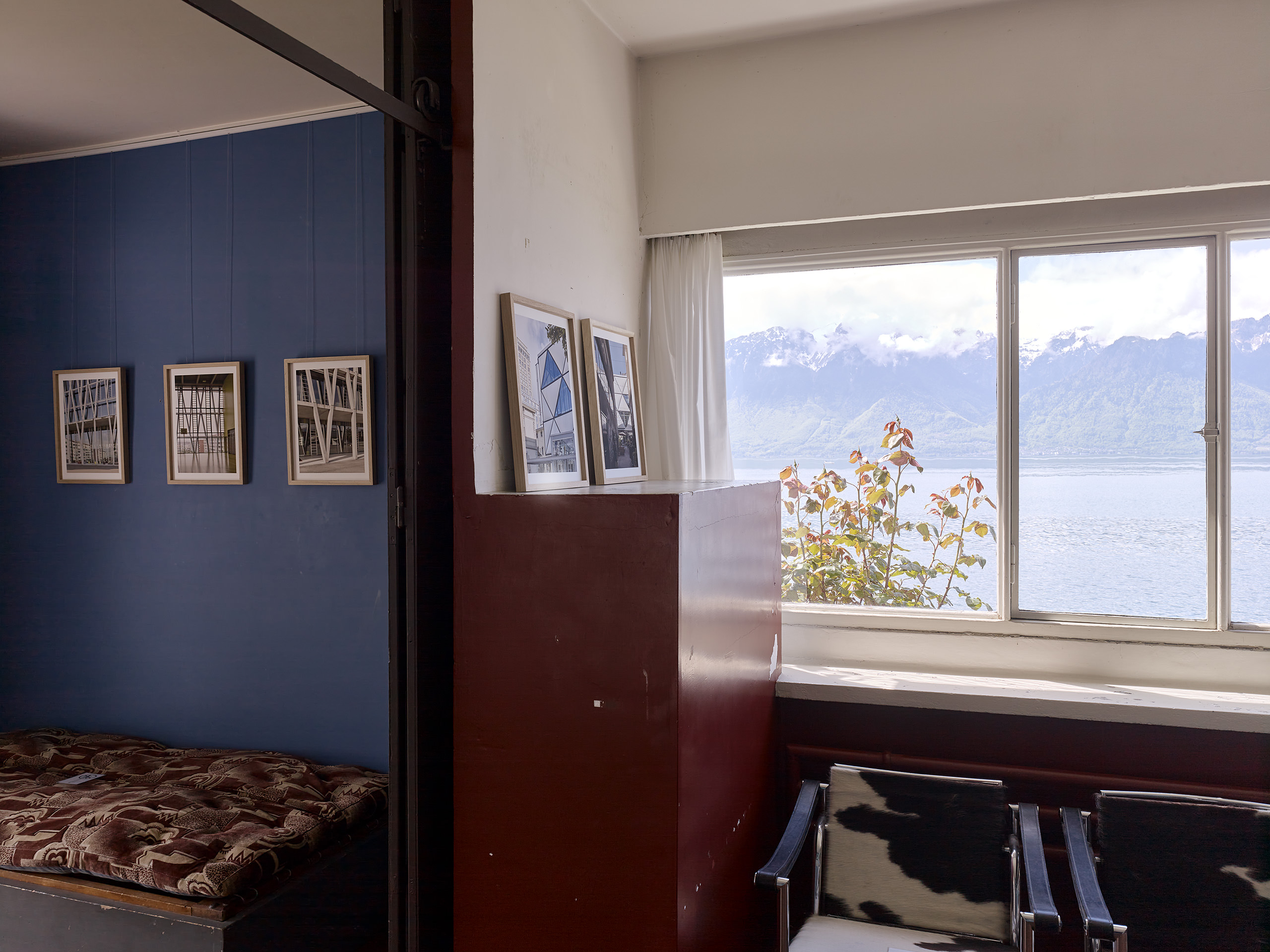 En toutes transparence á exhibition at Villa ÒLe LacÓ Le Corbusier á  Corseaux, Switzerland, 2021